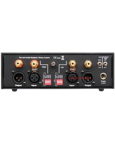 Pro-Ject Phono Box RS   Highend phono preamplifier  Pro-Ject Phono Box RS   Highend phono preamplifier