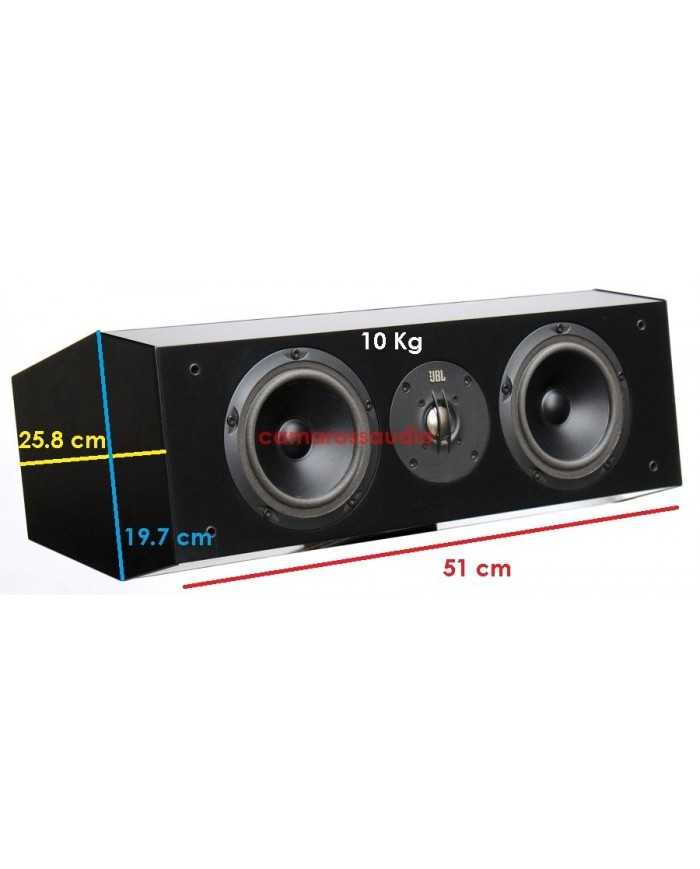 JBL XTI Center hoparlör, siyah, 51 cm, 10 kg, 25.8 cm yükseklik, 19.7 cm derinlik