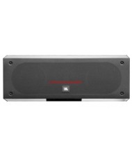 JBL XTI Center hoparlör, siyah metal çerçeveli, minimalist tasarımlı, ev sineması için ideal.