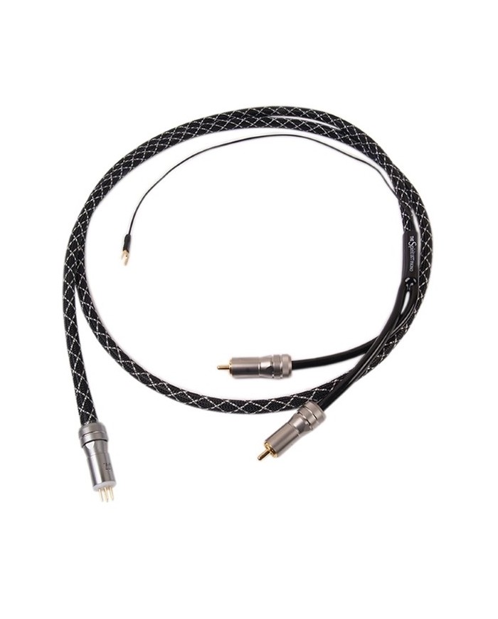 1877PHONO THE SPIRIT GRACE Carbon OFHC Copper Tonearm Cable DIN 90° 1.2m