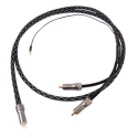 Zavfino1877PHONO THE SPIRIT GRACE Carbon OFHC Copper Tonearm Cable DIN 90° 1.2m