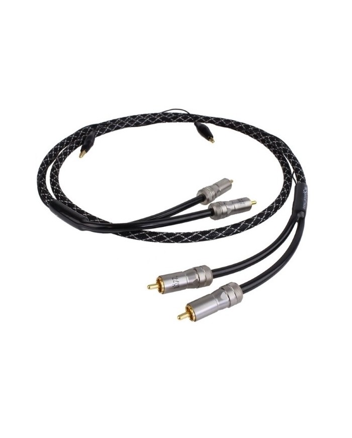 1877PHONO THE SPIRIT RCA Carbon OFHC Copper Tonearm Cable DIN 90° 1.2m