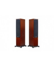 Monitor Audio RX-6 bookshelf hoparlörler, ahşap kaplama, siyah ön panel