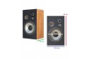 A&D ARX-360PL vintage hoparlör, 30 cm woofer, ahşap kabin