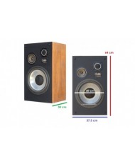 A&D ARX-360PL vintage hoparlör, 30 cm woofer, ahşap kabin