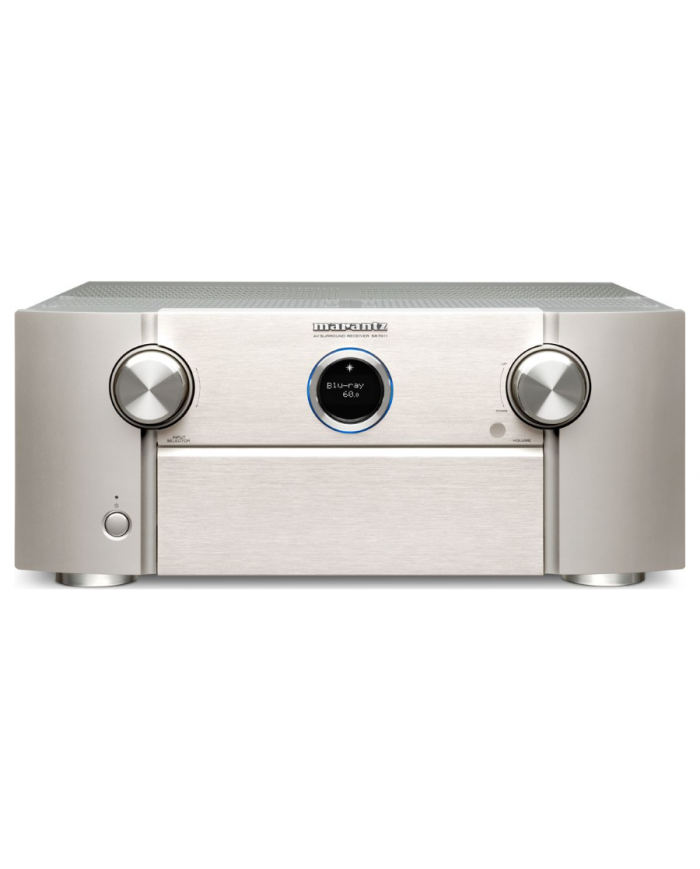 and | Atmos, with Audio SR-7011 Hifi HEOS Detail theater High Dolby Wi-Fi, DTS:X, camaross home - (Silver) 9.2-channel receiver Marantz