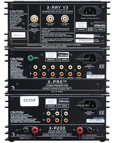 Musical Fidelity X-PRE V3 Pre , X-P200 Power , X-RAY V3 CD Player camarossaudio Musical Fidelity X-PRE V3 Pre , X-P200 Power , X-RAY V3 CD Player camarossaudio