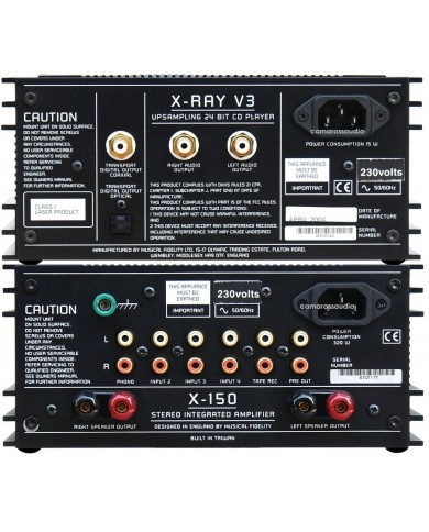 Musical Fidelity X-150 Integrated Amplifier , X-RAY V3 CD Player camarossaudio Musical Fidelity X-150 Integrated Amplifier , X-RAY V3 CD Player camarossaudio