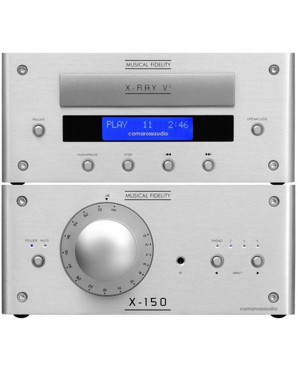 Musical Fidelity X-150 Integrated Amplifier , X-RAY V3 CD Player