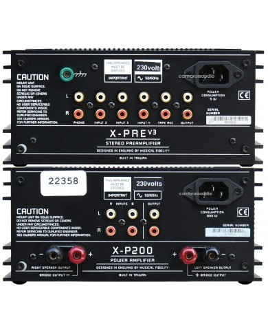 Musical Fidelity X-PRE V3 Pre , X-P200 Power Musical Fidelity X-PRE V3 Pre , X-P200 Power
