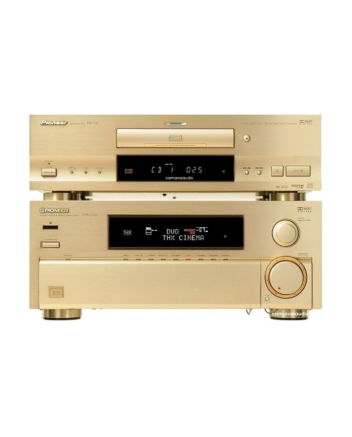 Pioneer VSA-E06 Amplifier DV-717 Player