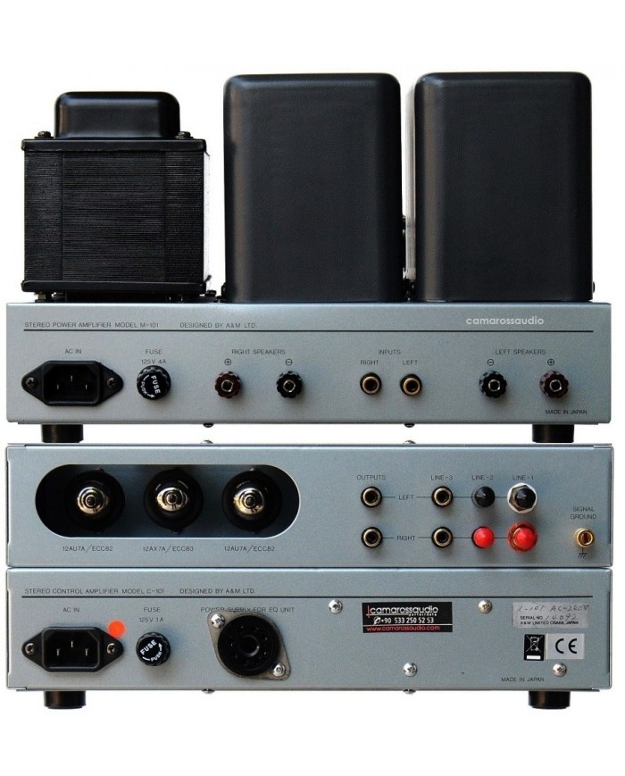 Air Tight M101 Tube Power C101 Tube Preamplifier