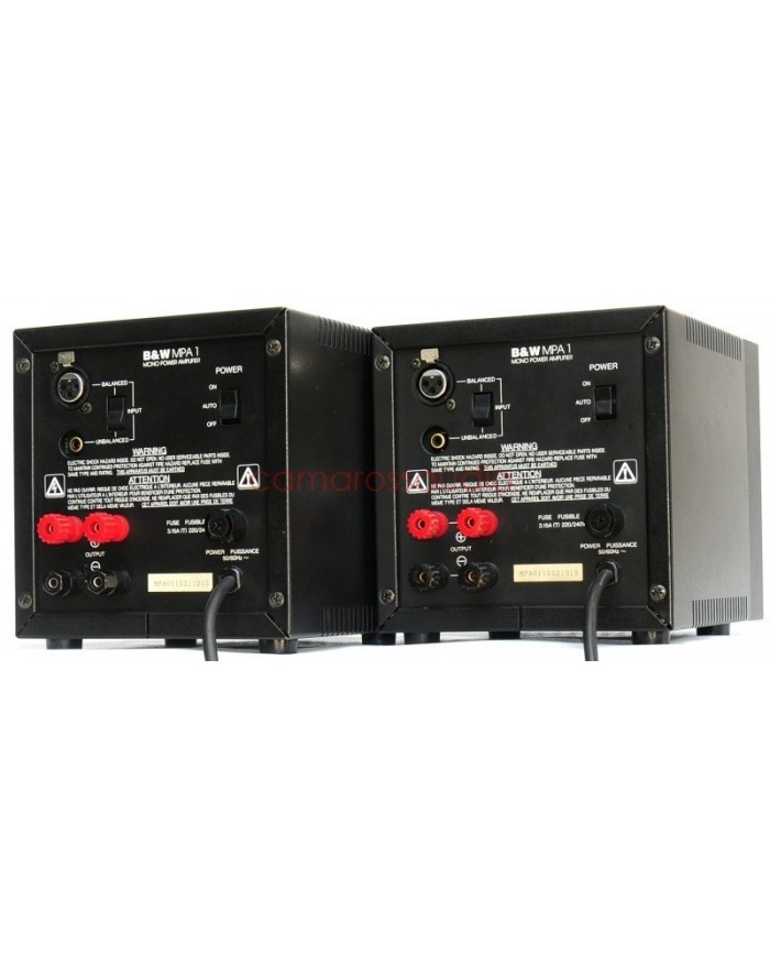 B&W MPA 1 Monoblock Power Amplifier