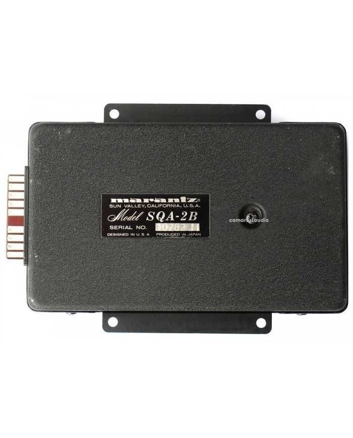 Marantz SQA-2B Adaptör, siyah, vintage quadraphonic ses adaptörü