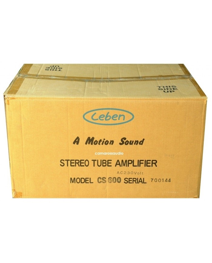 Leben CS600 Integrated Amplifier Class "A" BOX Leben CS600 Integrated Amplifier Class "A" BOX