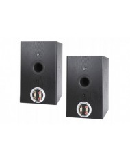 Monitor Audio Silver 2 siyah raf tipi hoparlörler, C-CAM tweeter, bas refleks portu.
