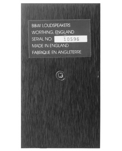 B&W 800 Series High Pass Filter