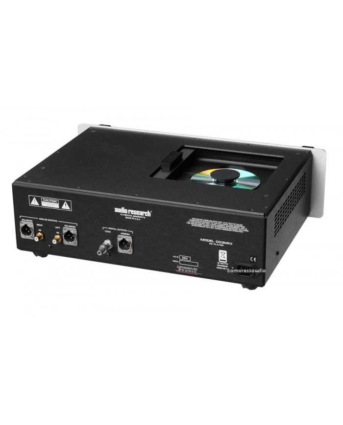 Audio Research CD3 Mk II CD Player, analog and digital outputs, black finish