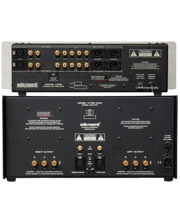 Audio Research VT-100 MK3 Power LS-2 B MK2 Preamplifier