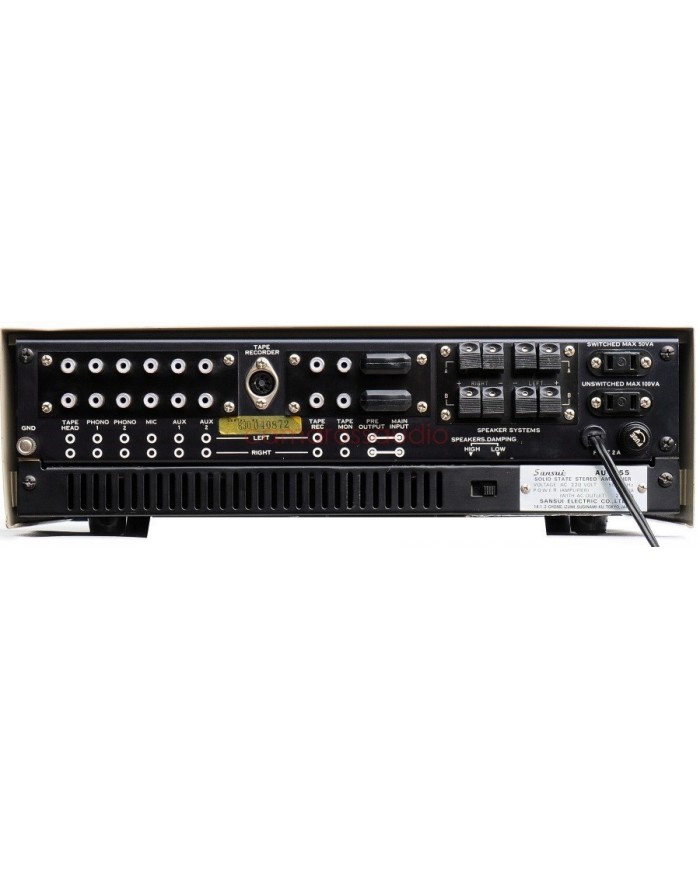 Sansui AU-555 Solid State Stereo Control Amplifier Sansui AU-555 Solid State Stereo Control Amplifier
