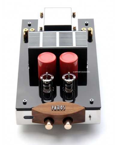 Pathos Classic One MK I tüplü amplifikatör, siyah, ahşap ve metal aksamlı