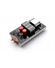 Pathos Classic One MK I tüplü amplifikatör, siyah, kırmızı ve gümüş renklerde.