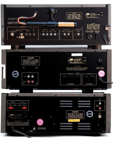Sansui CA-2000 Pre BA-2000 Power Amplifier TU-9900 Tuner Sansui CA-2000 Pre BA-2000 Power Amplifier TU-9900 Tuner