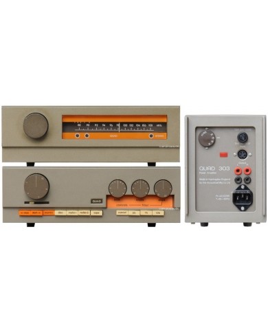 QUAD 303 Power 33 Preamplifier 3 FM stereo Tuner QUAD 303 Power 33 Preamplifier 3 FM stereo Tuner