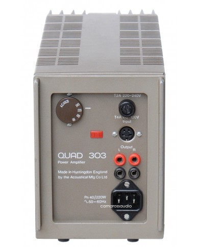 QUAD 303 Power 33 Preamplifier 3 FM stereo Tuner