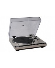 Technics SL-1600 mk2 pikap, gümüş renk, otomatik kol, kapaklı