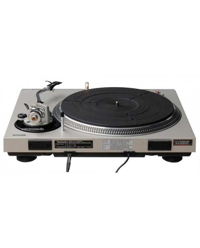 Technics SL-1600 mk2 gümüş rengi otomatik direct drive pikap