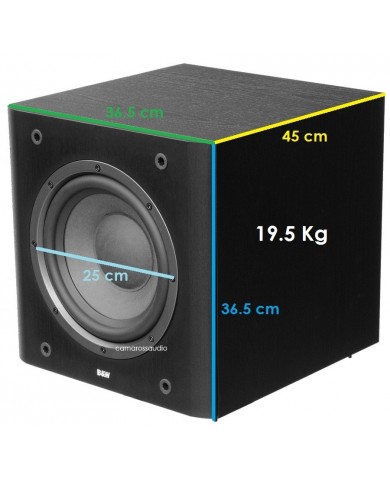 Bowers & Wilkins ASW600 Dimensions