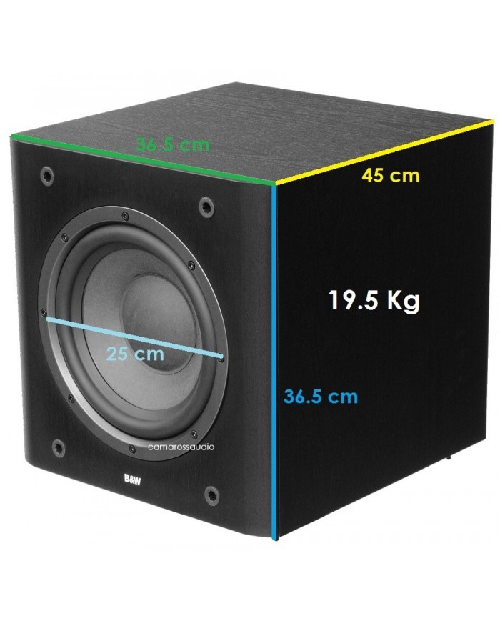 Bowers & Wilkins ASW600 Dimensions Bowers & Wilkins ASW600 Dimensions