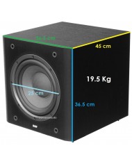 Bowers & Wilkins ASW600 Dimensions Bowers & Wilkins ASW600 Dimensions