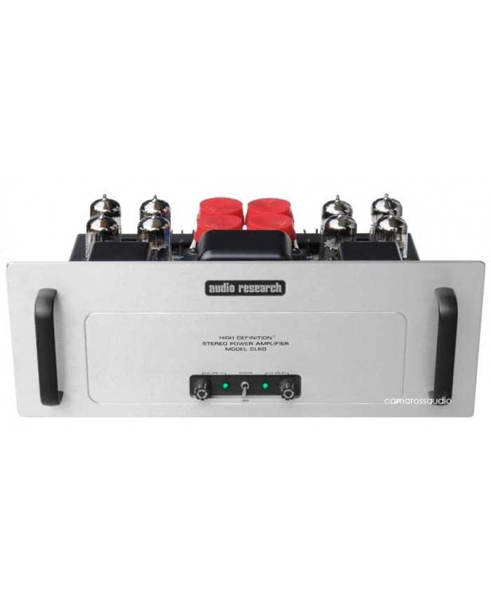 Audio Research CL-60 High Definition Stereo Power Amplifier gümüş renkli tüplü amfi