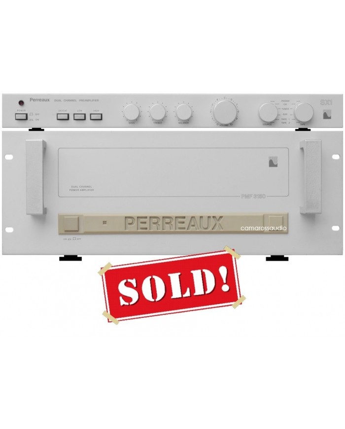 Perreaux PMF 3150 Power Amplifier SX1 Preamplifier