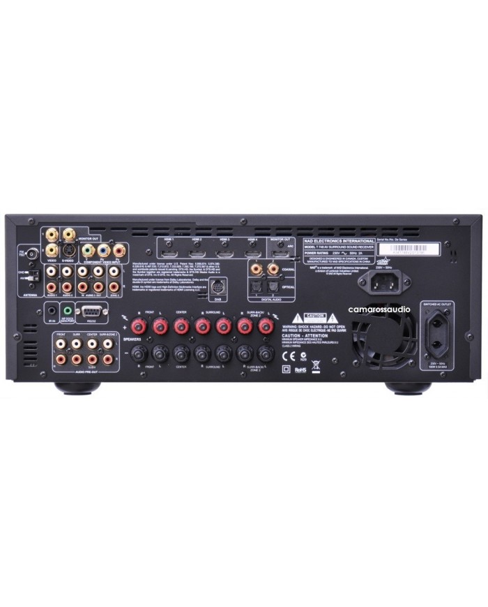 NAD T 748V2 7.1 Channel AV receiver
