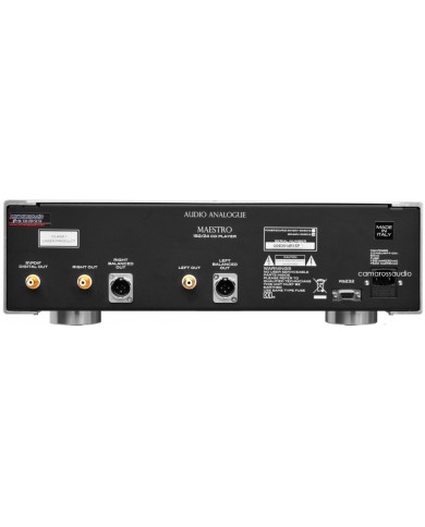 Audio Analogue Maestro CD 24/192 rear Audio Analogue Maestro CD 24/192 rear