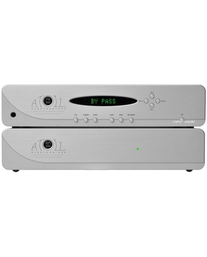 Atoll AM200 PR300 Pre-Power Amplifier (Silver)