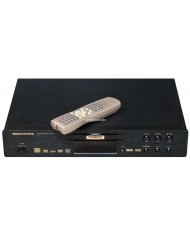 Marantz DV8400 SACD DVD Player siyah renkli, uzaktan kumandalı, şık tasarımlı.