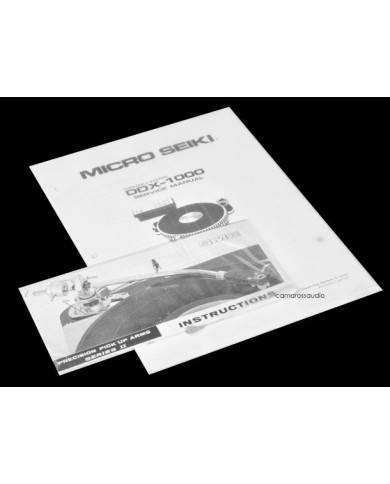 Micro Seiki DDX-1000 - MD-1000 Control - SME 3009