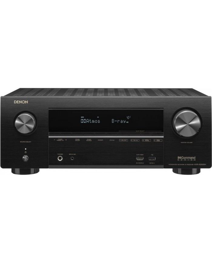 DENON AVR-X2500H 7.2 Ch. 4K AV Receiver with Amazon Alexa Voice Control