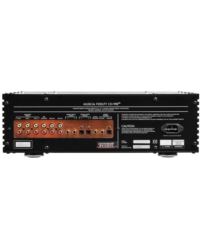 Musical Fidelity CD-Pre24 CD player-preamplifier