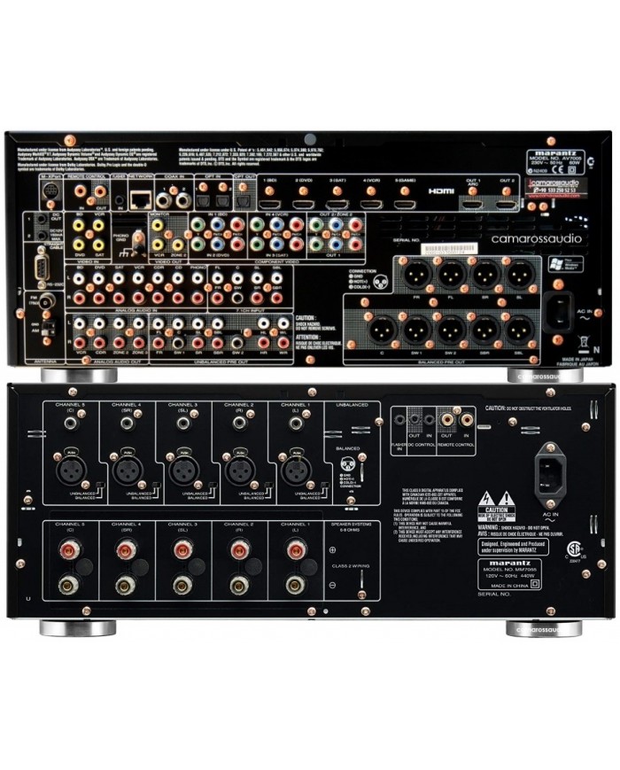 Marantz AV7005 Preamp MM7055 Power Amp