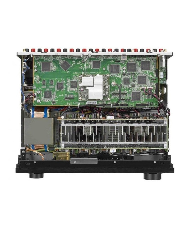 Denon AVRX4400H 9.2 Channel Full 4K Ultra HD Network AV Receiver with HEOS black, Works with Alexa