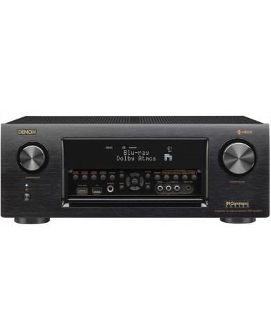 Denon AVRX4400H 9.2 Channel Full 4K Ultra HD Network AV Receiver with HEOS black, Works with Alexa