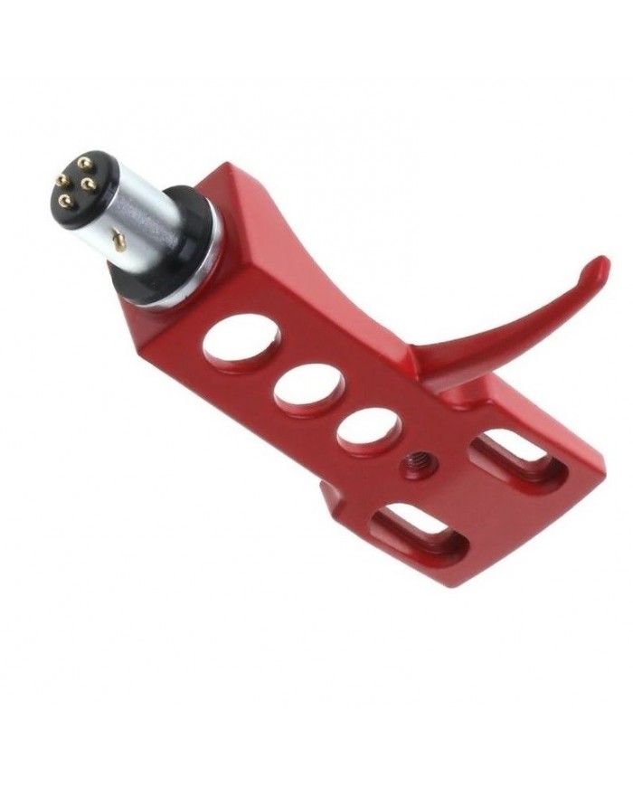 Turntable Headshell (Kabloları ile) Kırmızı