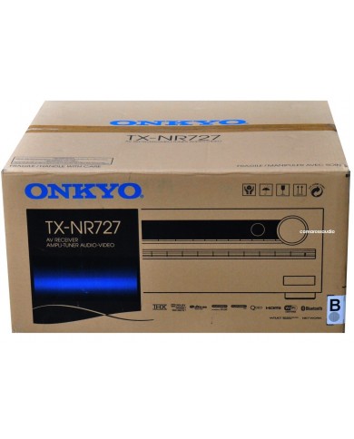 Onkyo TX-NR727 7.2-channel home theater receiver with Wi-Fi-Bluetooth