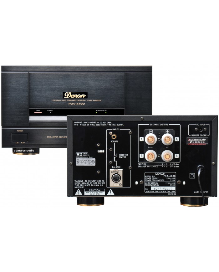 Denon POA-4400 Monaural Power Amplifier
