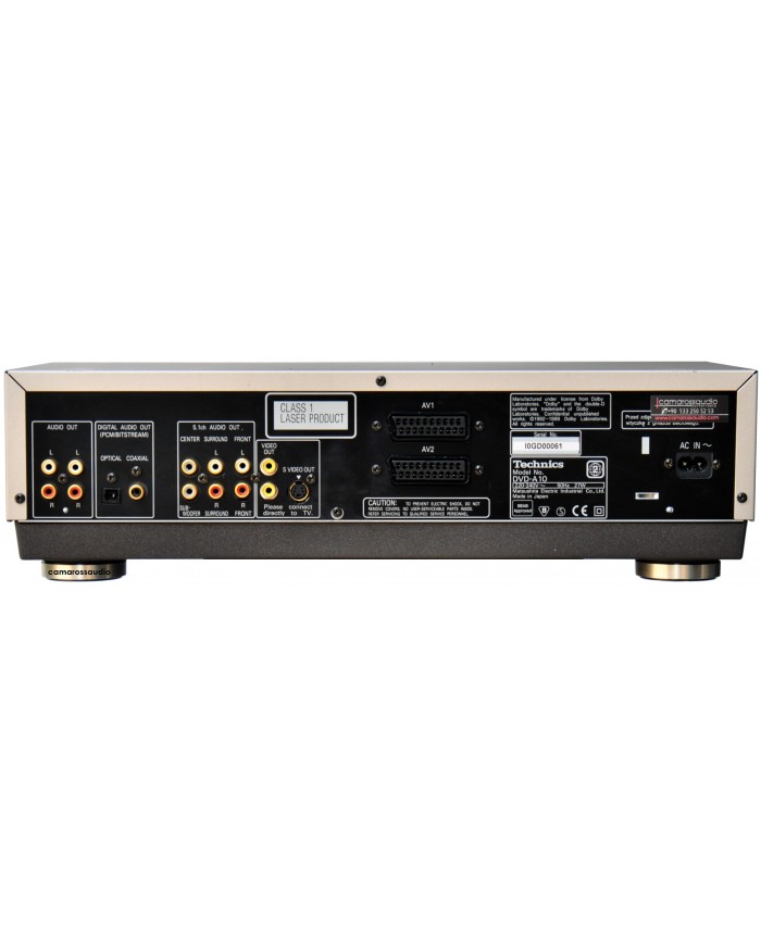 Technics SA-DA10 / DVD-A10 Technics SA-DA10 / DVD-A10